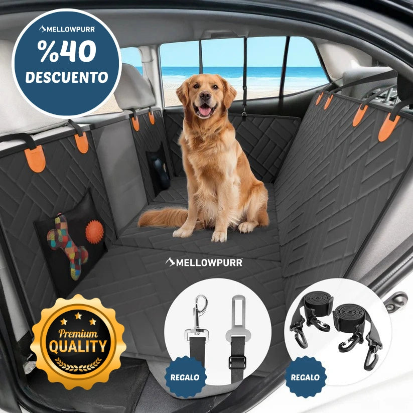 Mellowpurr Protector de Asiento para Perros con Base Rígida