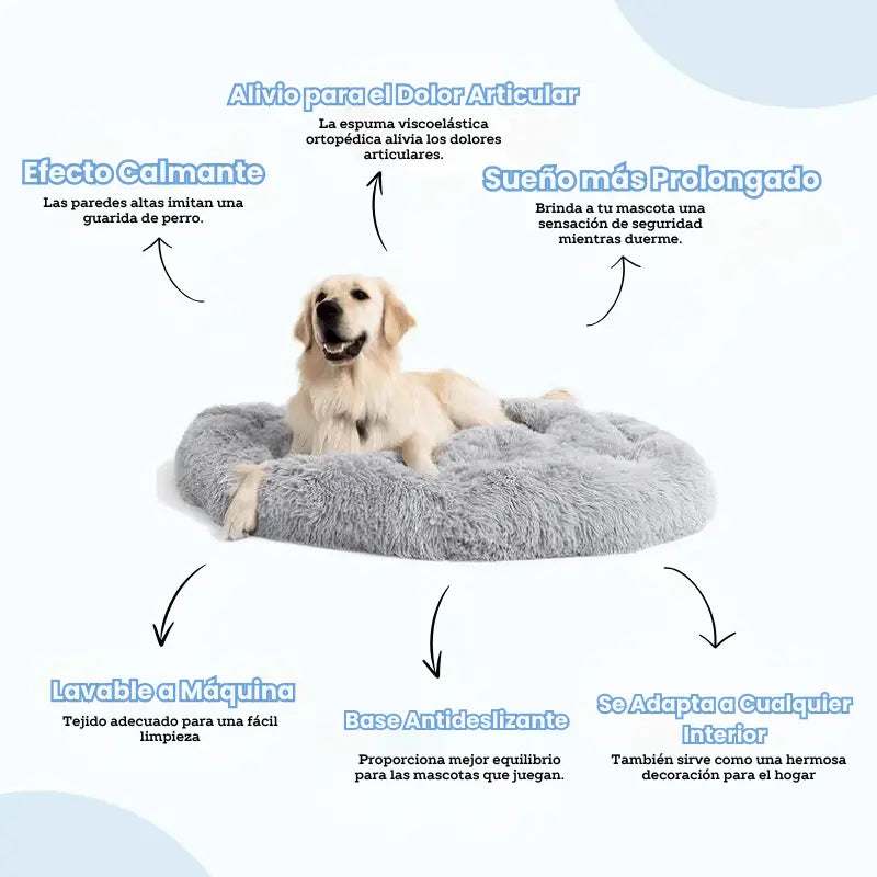 Cama Relajante MellowPurr | Súper Suave & Anti-Ansiedad