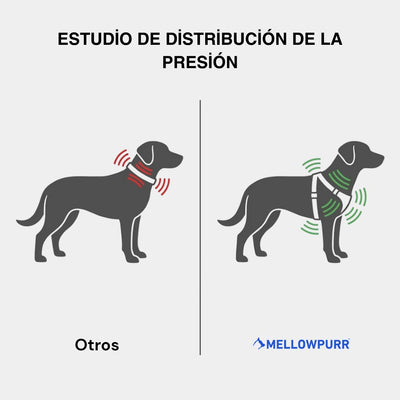 Arnés Antitirones Personalizado Mellowpurr para Perros
