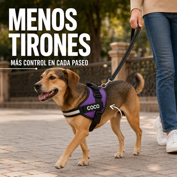 Arnés Antitirones Personalizado Mellowpurr para Perros