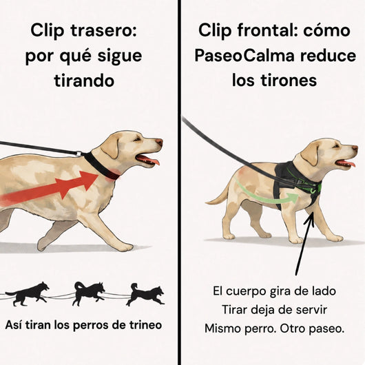 Mellowpurr Arnés Antitirones con Control Frontal