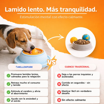 Mellowpurr LamíCalma - Tapete de Alimentación Lenta