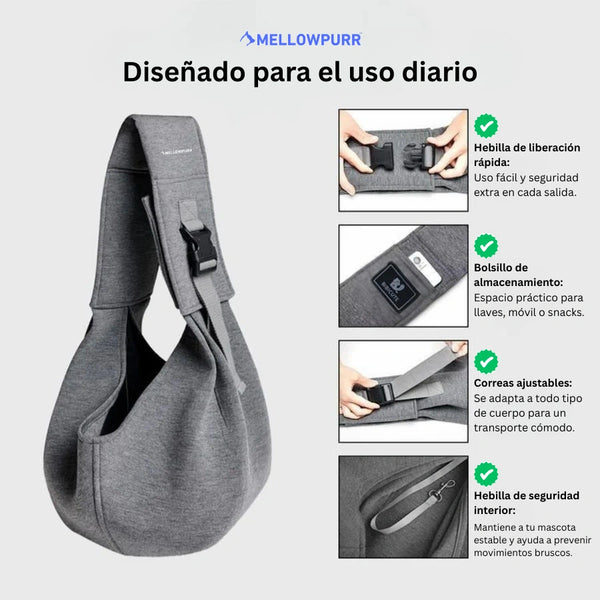 Bandolera de Paseo Mellowpurr