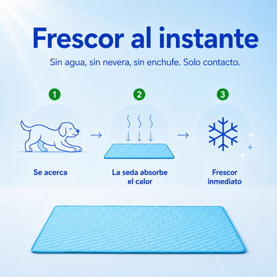 Alfombrilla Refrescante de Seda de Hielo | Mellowpurr