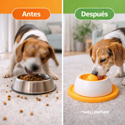 Mellowpurr LamíCalma - Tapete de Alimentación Lenta