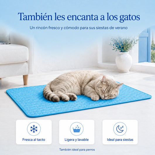 Alfombrilla Refrescante de Seda de Hielo | Mellowpurr