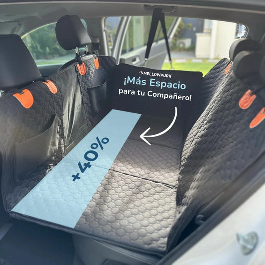 Mellowpurr Protector de Asiento para Perros con Base Rígida