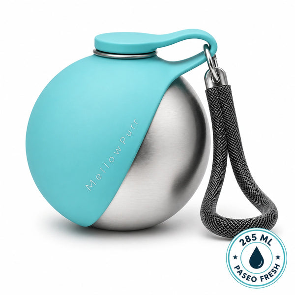 Mellowpurr PaseoFresh | Botella-Bebedero Portátil para Perros