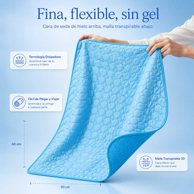 Alfombrilla Refrescante de Seda de Hielo | Mellowpurr