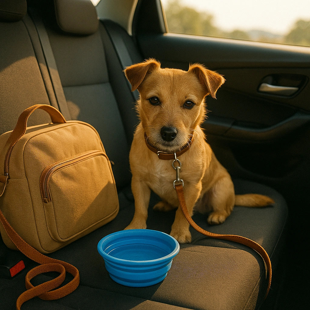 Comedero Plegable de Viaje Mellowpurr | Portátil y Práctico