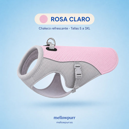 Chaleco Refrescante para Perros Ligero y Ajustable | Mellowpurr