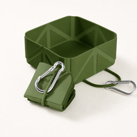 Cuenco Plegable para Perros – Comida y Agua | Mellowpurr
