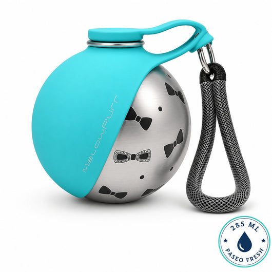 Mellowpurr PaseoFresh | Botella-Bebedero Portátil para Perros