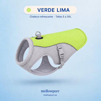 Chaleco Refrescante para Perros Ligero y Ajustable | Mellowpurr